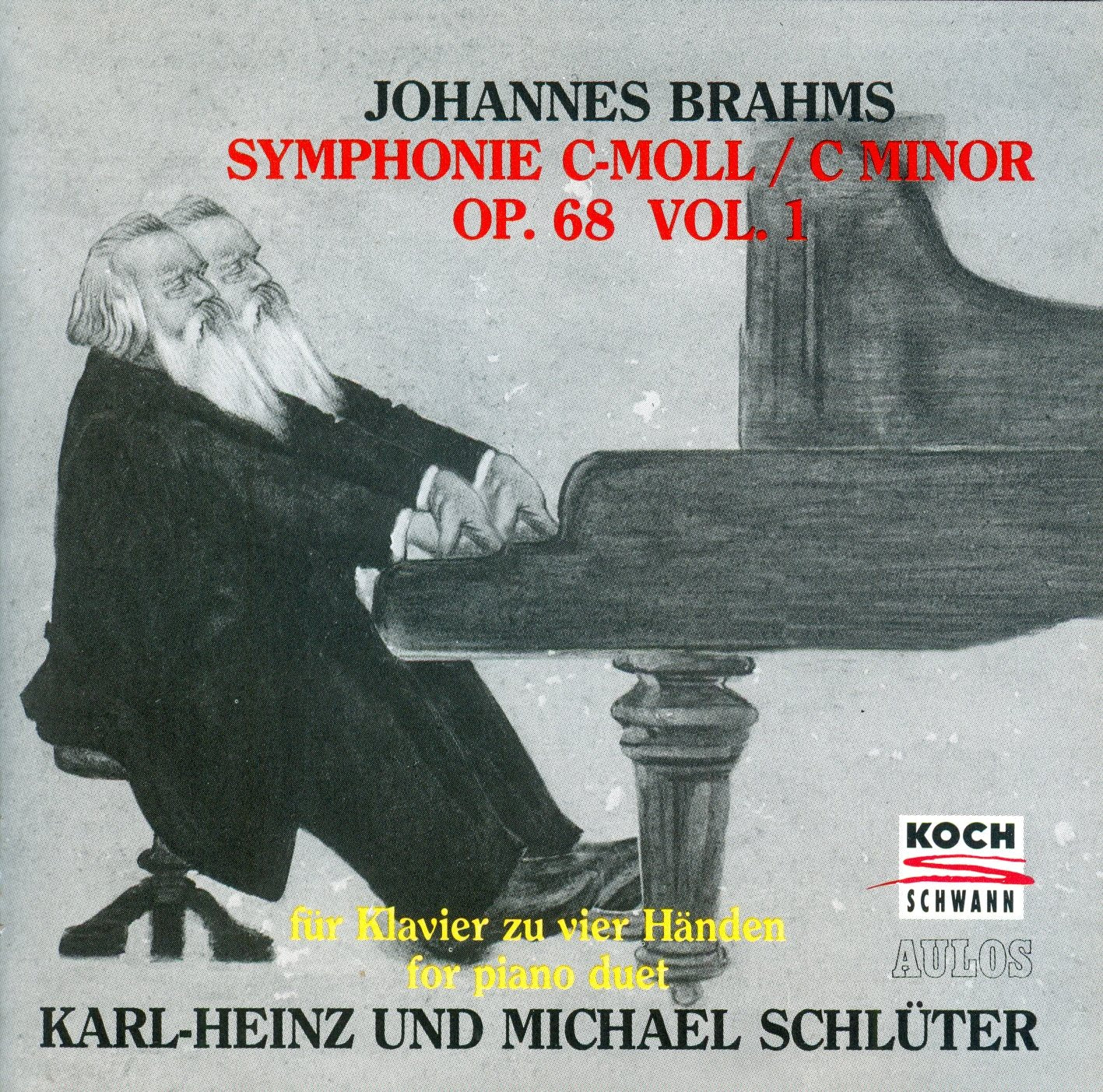 Brahms: Symphonie c-moll op. 68 für Klavier zu vier Händen Classical