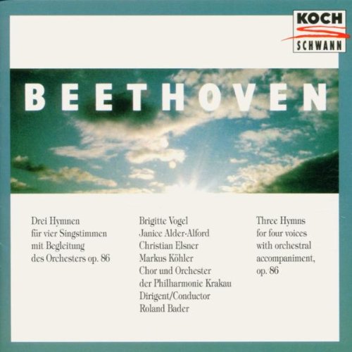 3 Hymnen Op. 86 für 4 Singstimmen Classical