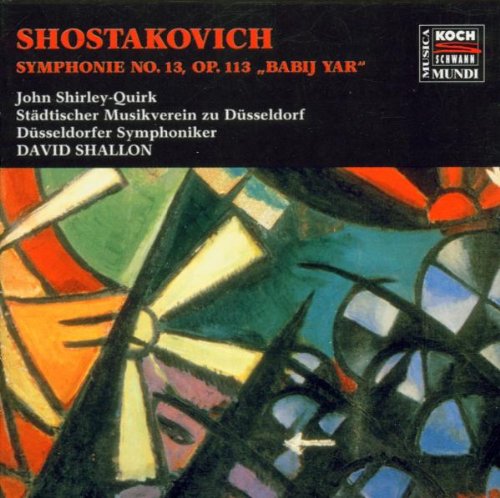 Sinfonie Nr. 13, op. 113 "Babij Yar" Classical
