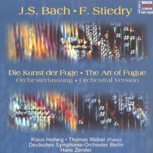 Bach: Die Kunst der Fuge, für großes Orchester bearb. Fritz Stiedry / The Art of Fugue, arr. for full orchestra by Fritz Stiedry Classical