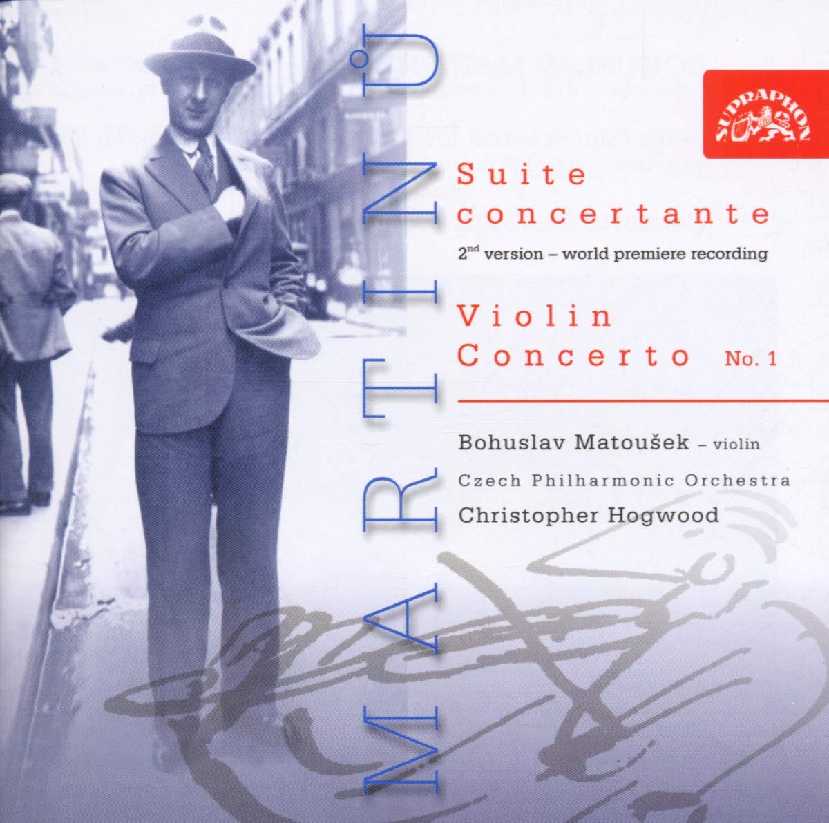 Martinu: Suite Concertante Per Vl E Rch cd