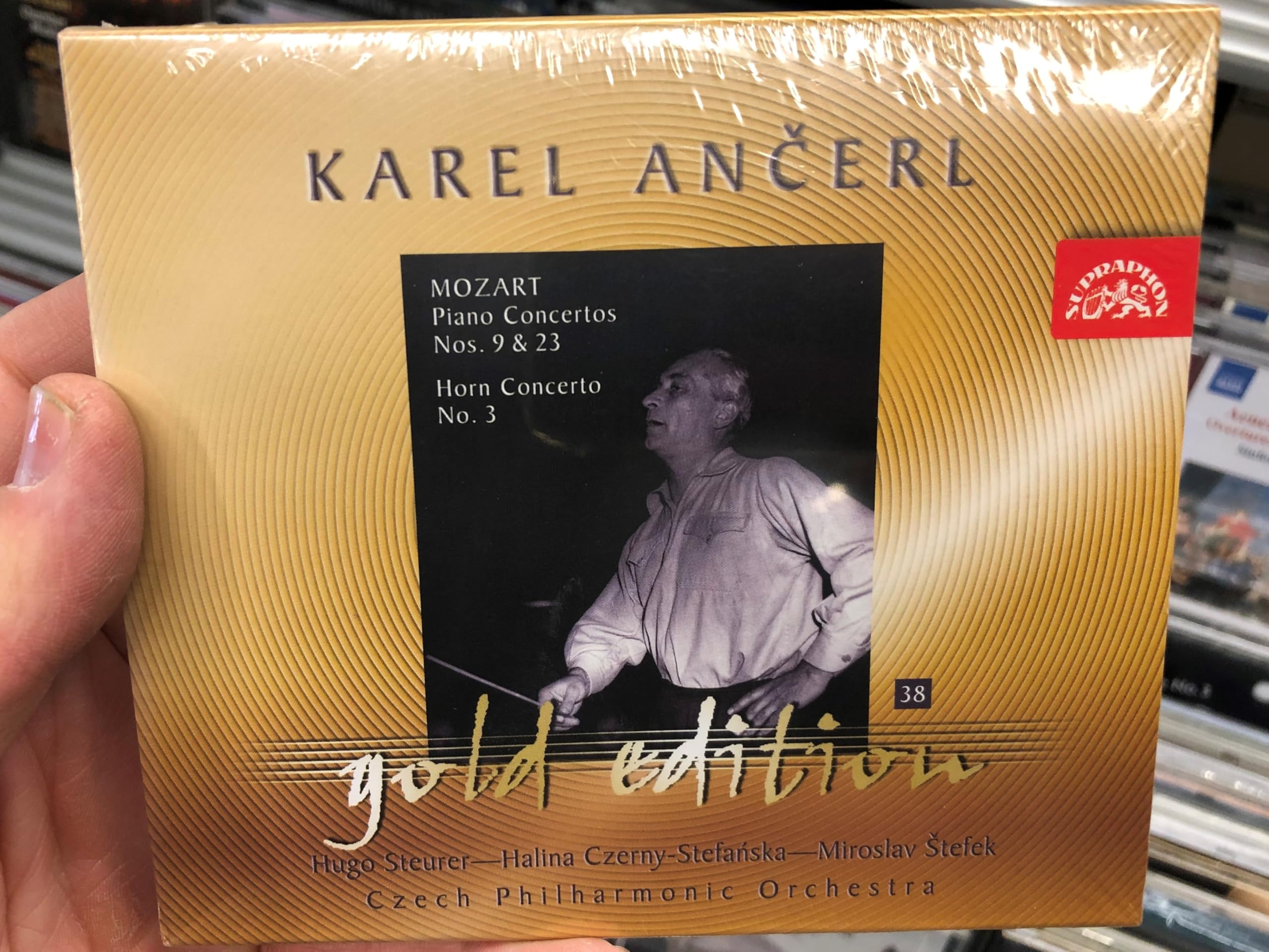 Ancerl Gold ed.38:Klavkon.9&23 Classical