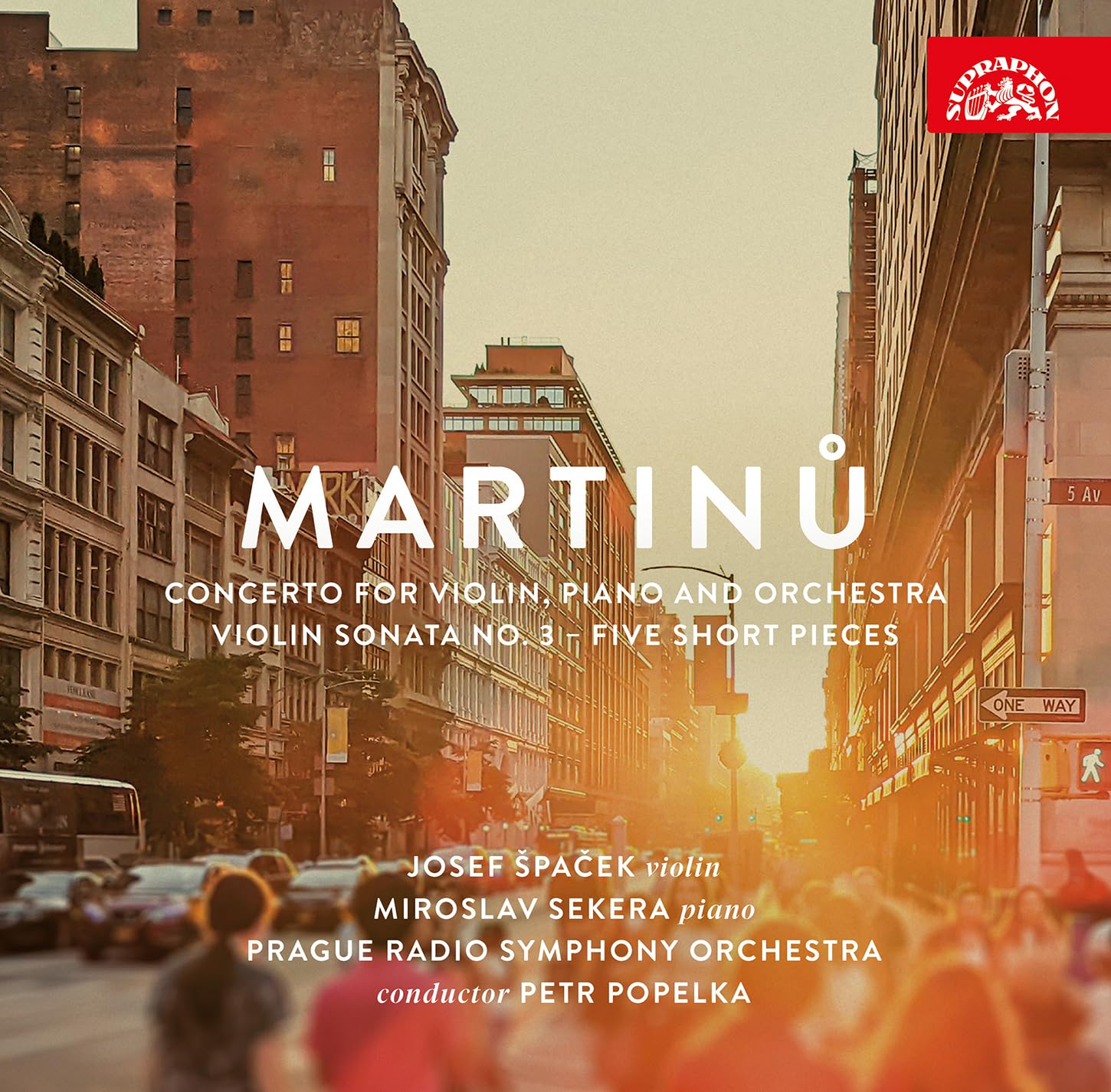Bohuslav Martinu: Konzert für Violone und Klavier H 342, Violinsonate Nr.3 H 303, Fünf kurze Stücke H 184 Classical