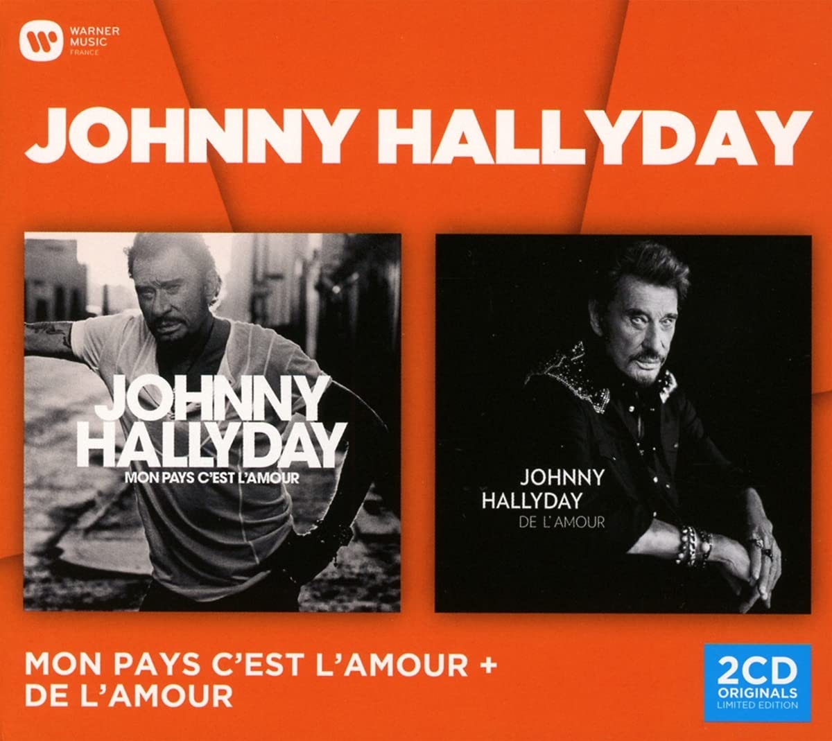 Coffret 2cd:Mon Pays C'Est l'Amour & de l'Amour Rock