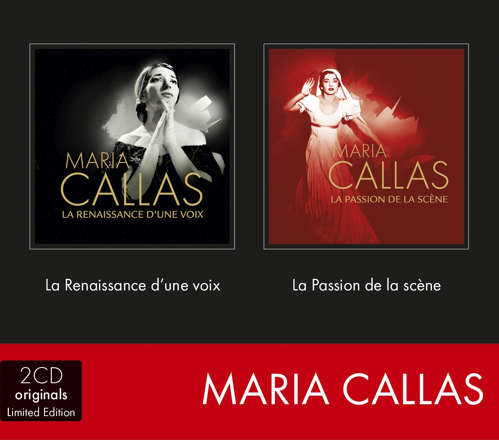 Coffret 2cd Renaissance d'une Voix & Passion de la Scène cd