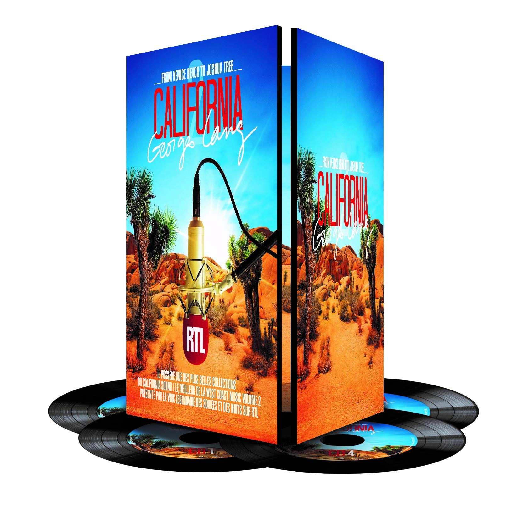 Coffret California VOL.2 Georges Lang (RTL) -from Venice Beach to Joshua Tree cd