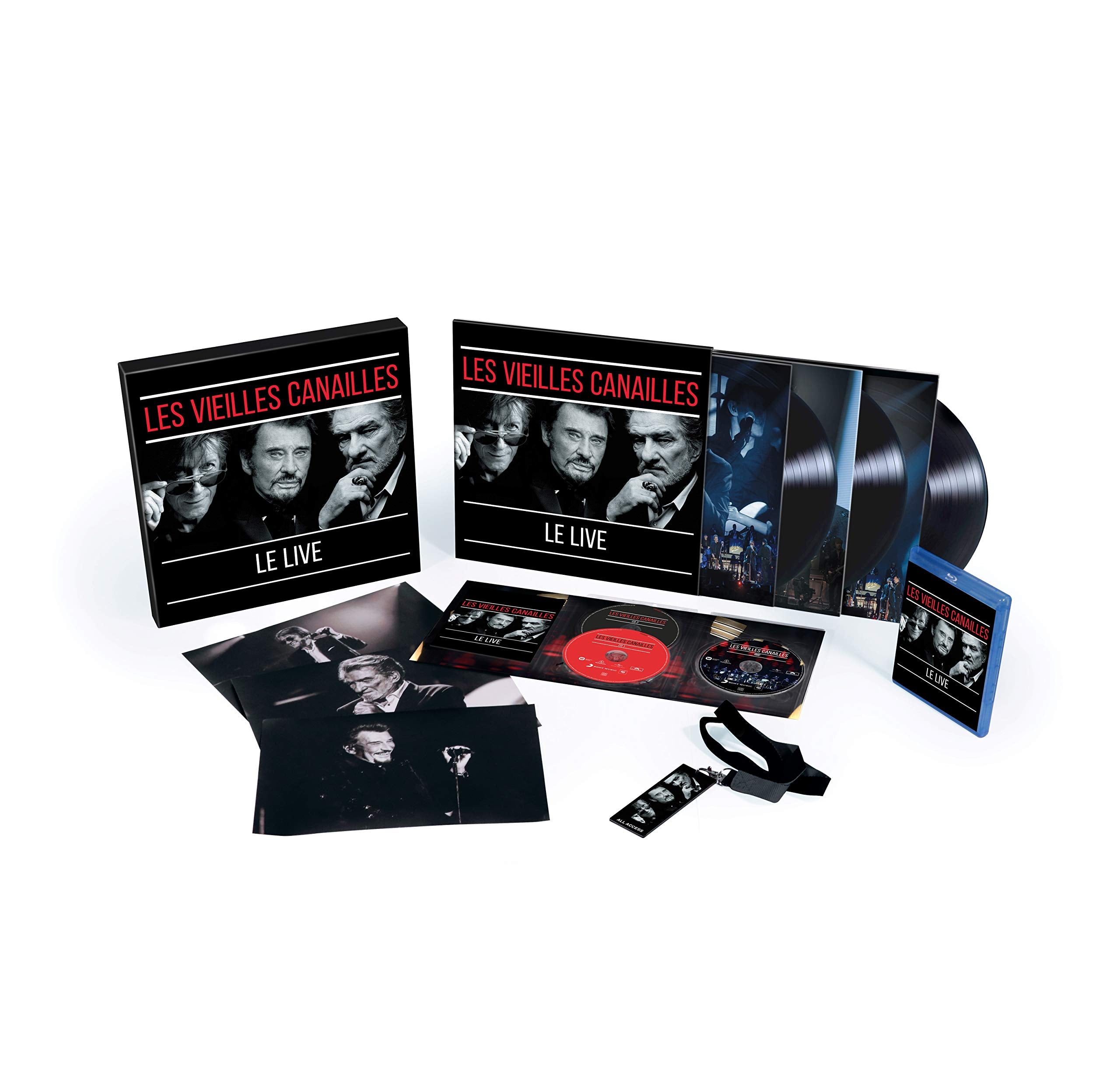 Les Vieilles Canailles: L'Album Live Music