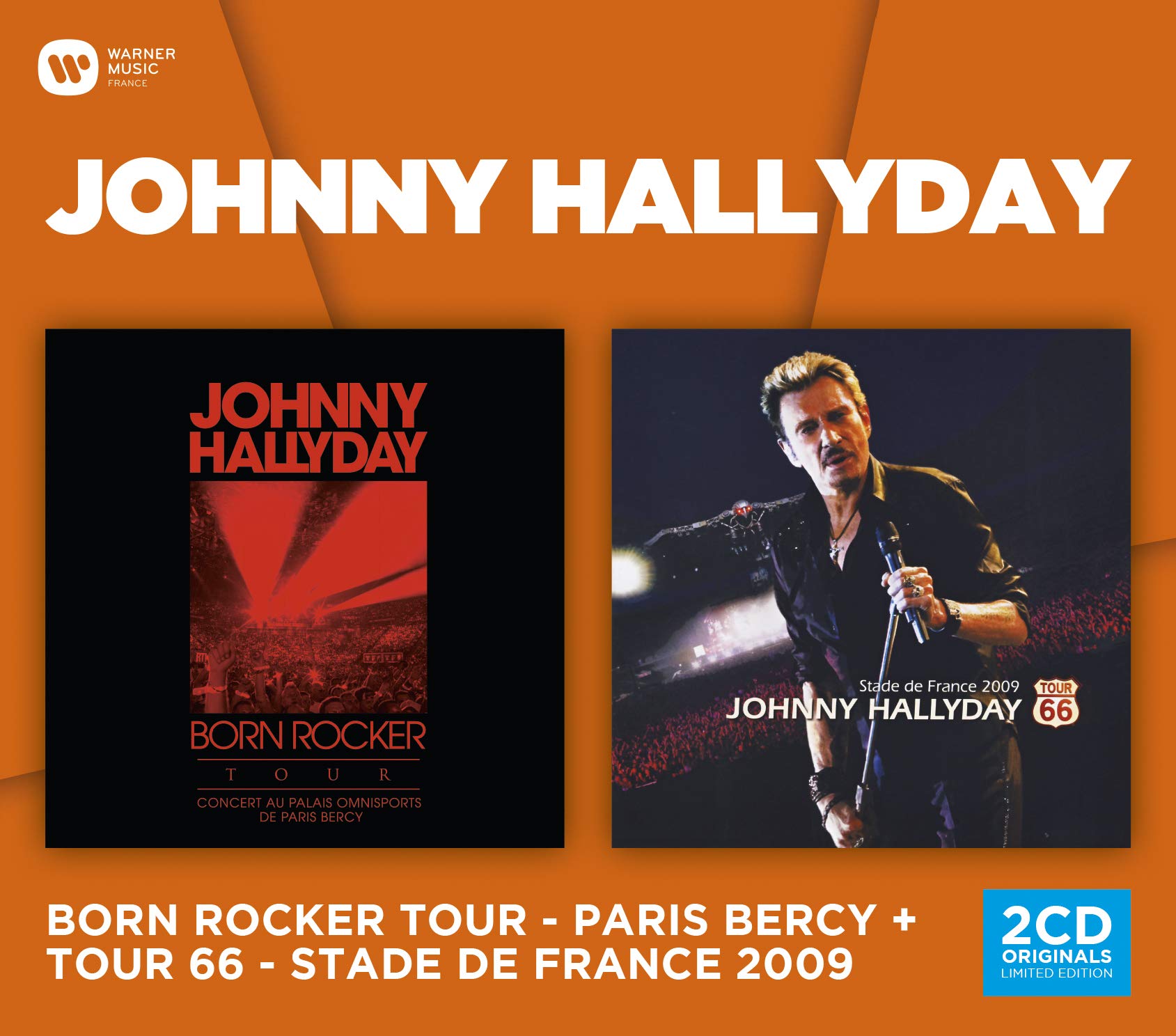 Coffret 2CD(Born Rocker Tour/Concert au Palais de cd