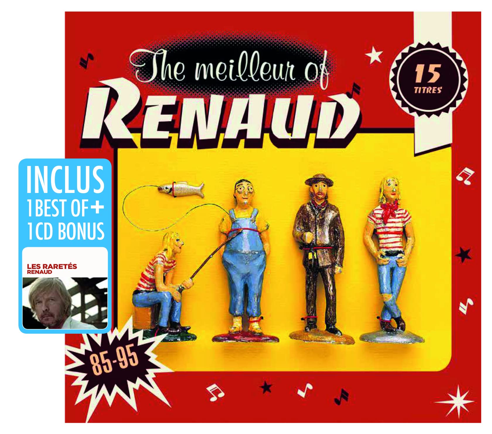 Coffret 2cd: the Meilleur of Renaud & Raretes cd