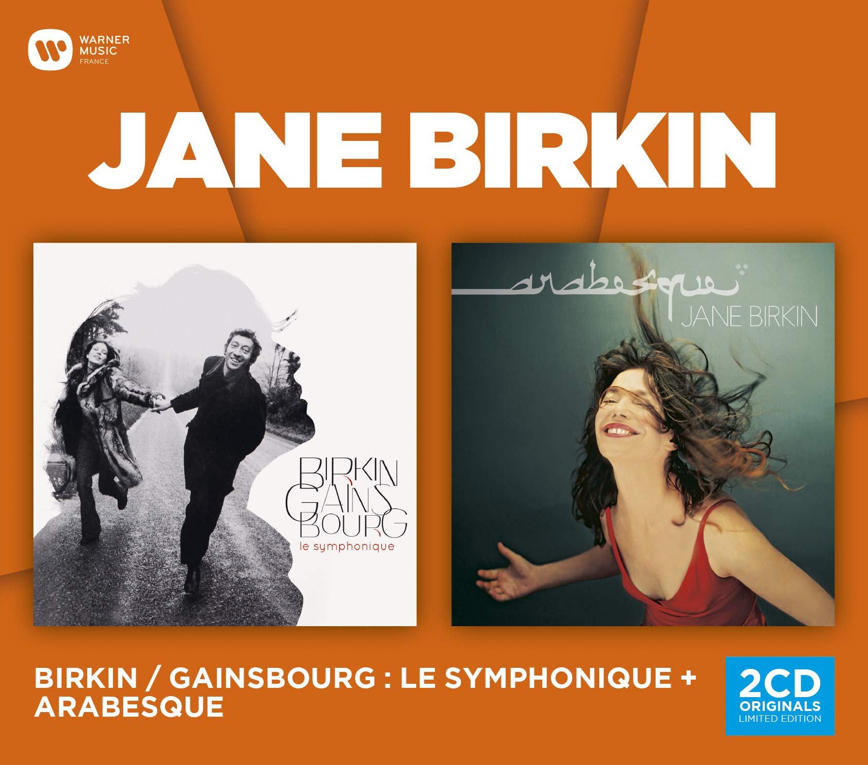 Coffret 2CD:Birkin/Gainsbourg:Le Symphonique&Arabe Pop