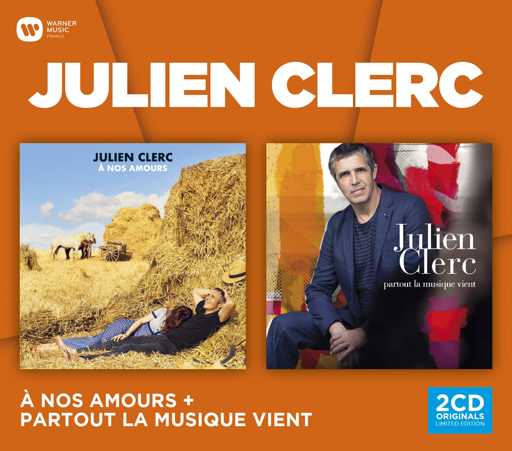 Coffret 2cd:a Nos Amours&Partout la Musique Vient cd