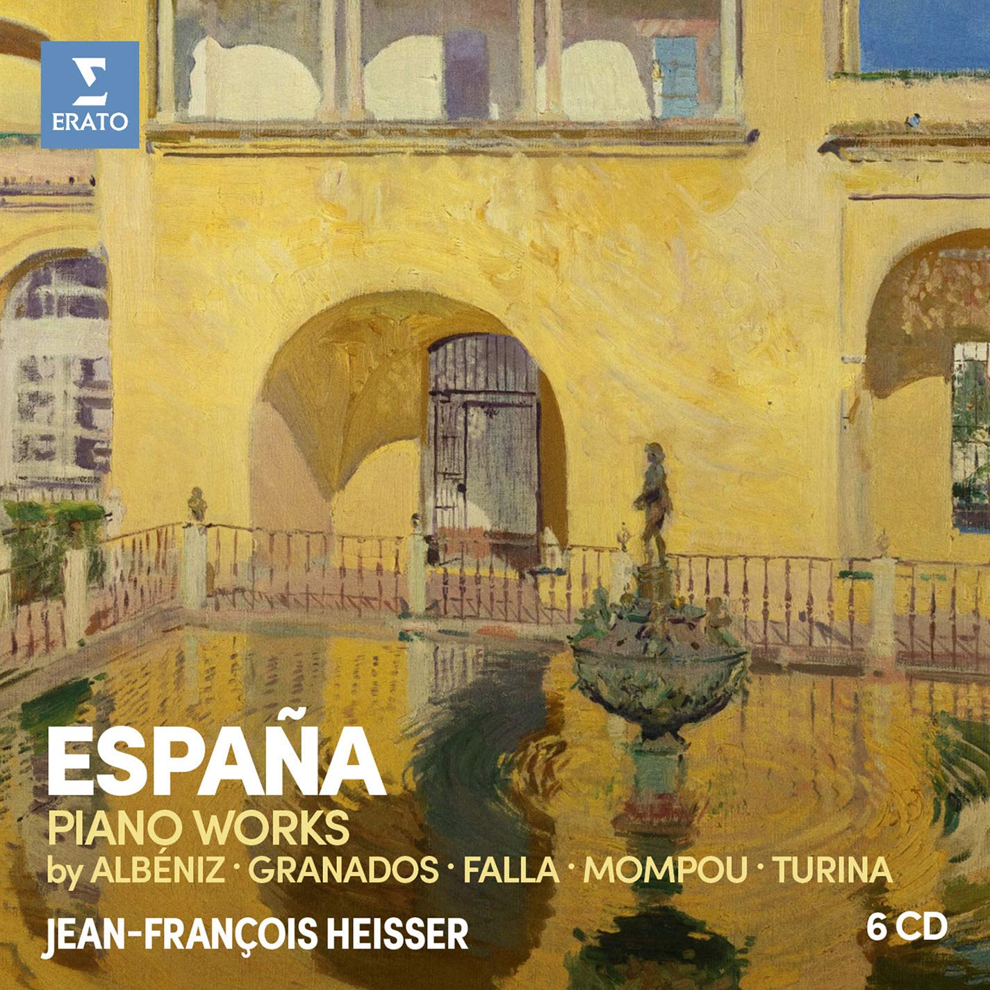 España: Albeniz, Falla, Granados, Mompou, Turina cd