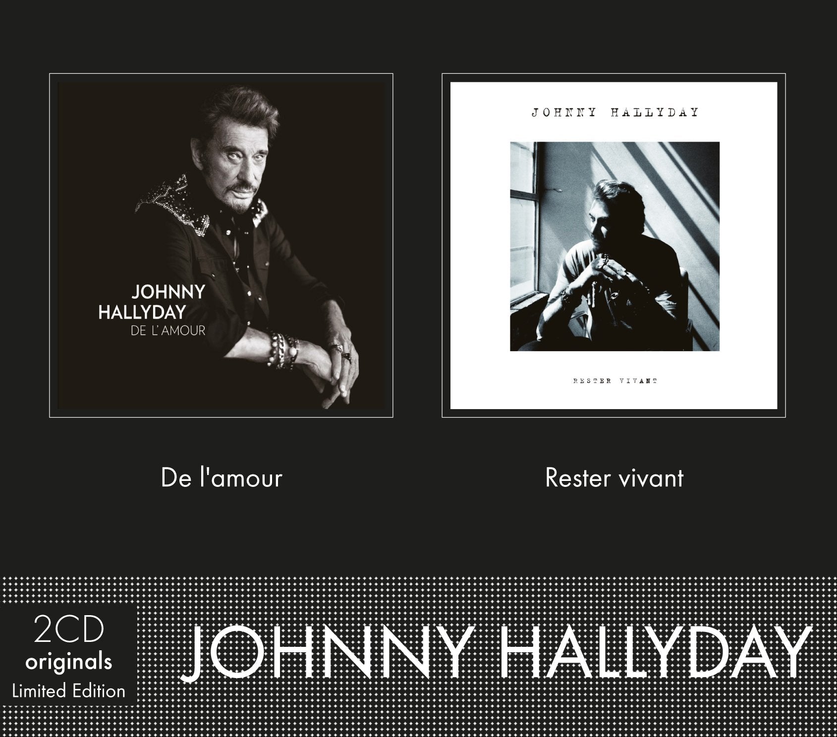 Johnny Hallyday - Boxset 2 Cd (De L'amour / Res Music