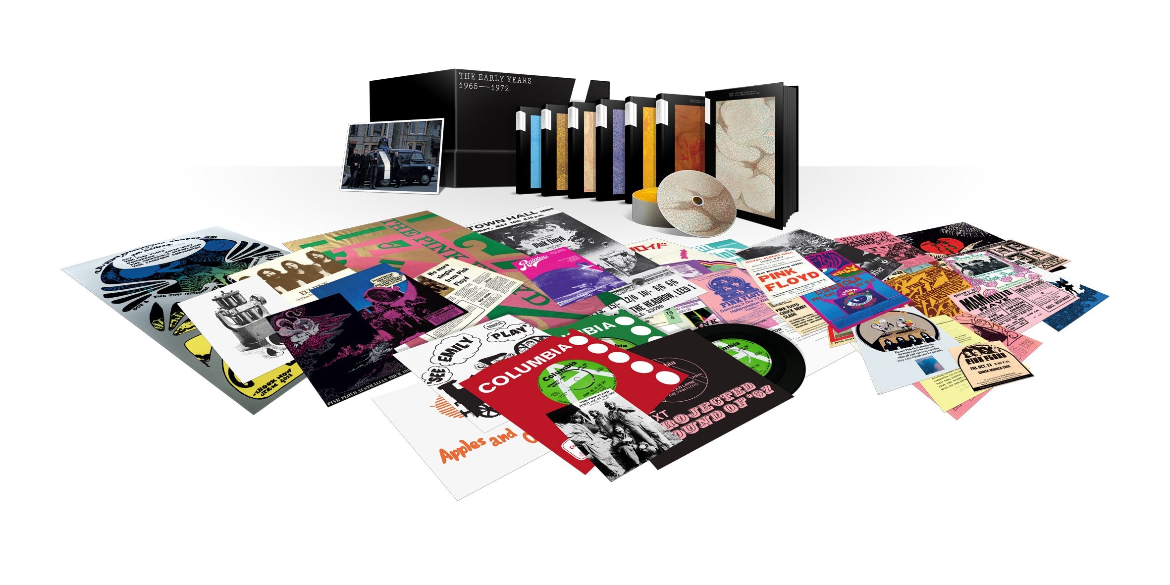 The Early Years 1965 1972 (Box 10 x CD, 9 x DVD, 8 Blu-ray / 5 x 45 Touren) Pop