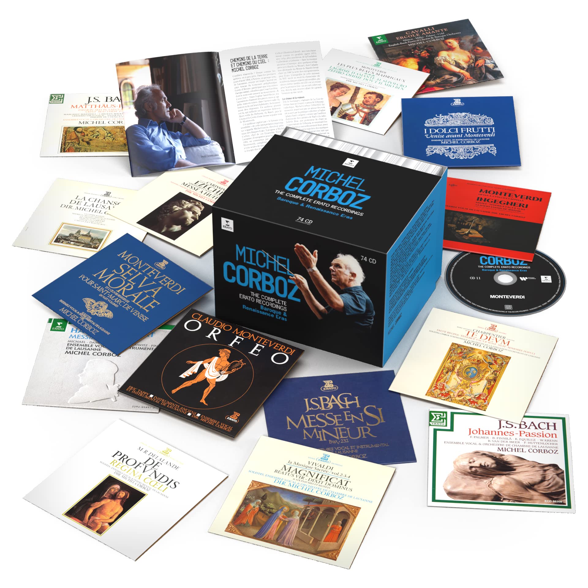 Complete Erato Recordings: Baroque & Renaissance ERAS (74 CD) cd