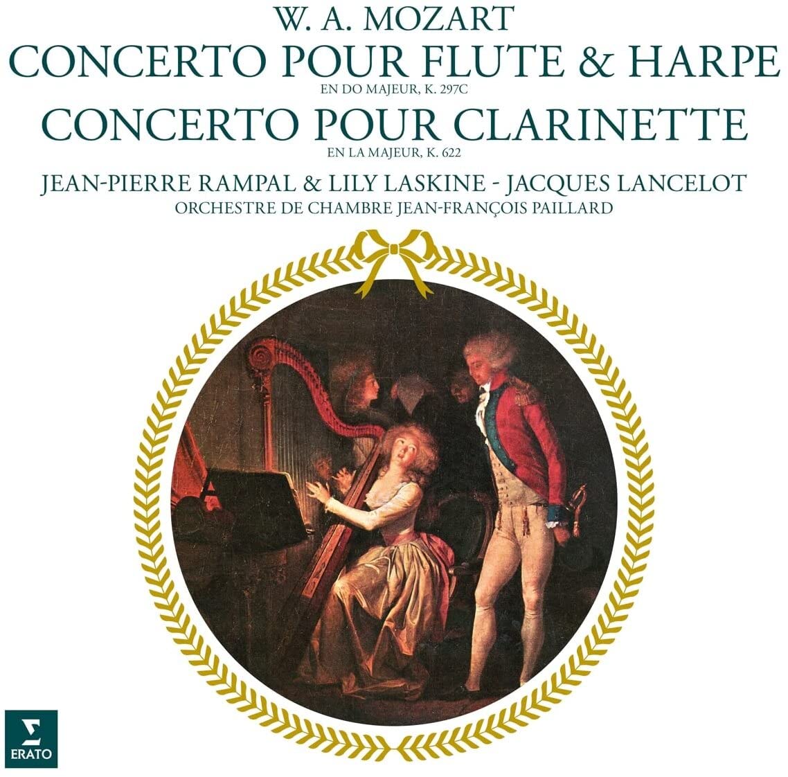 Mozart: Concerto pour Flûte et Harpe cd