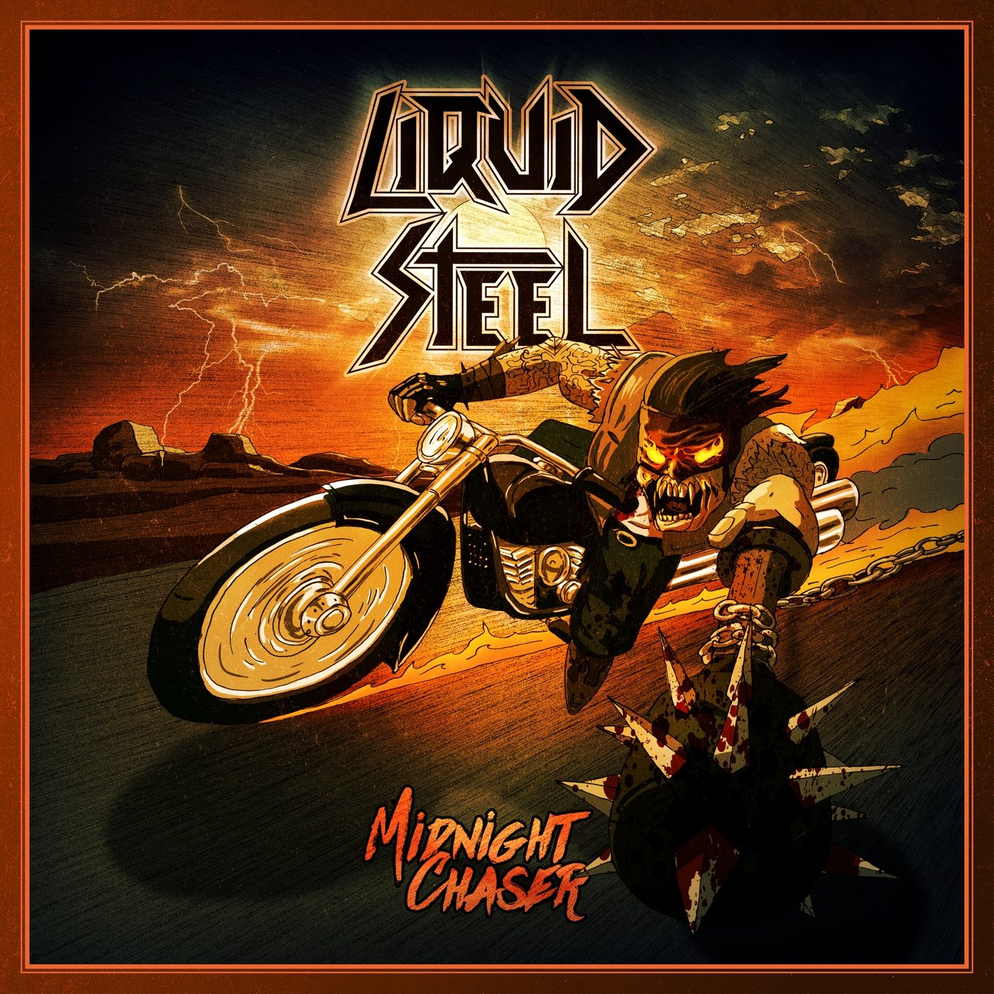 Liquid Steel - Midnight Chaser Album (CD) Music