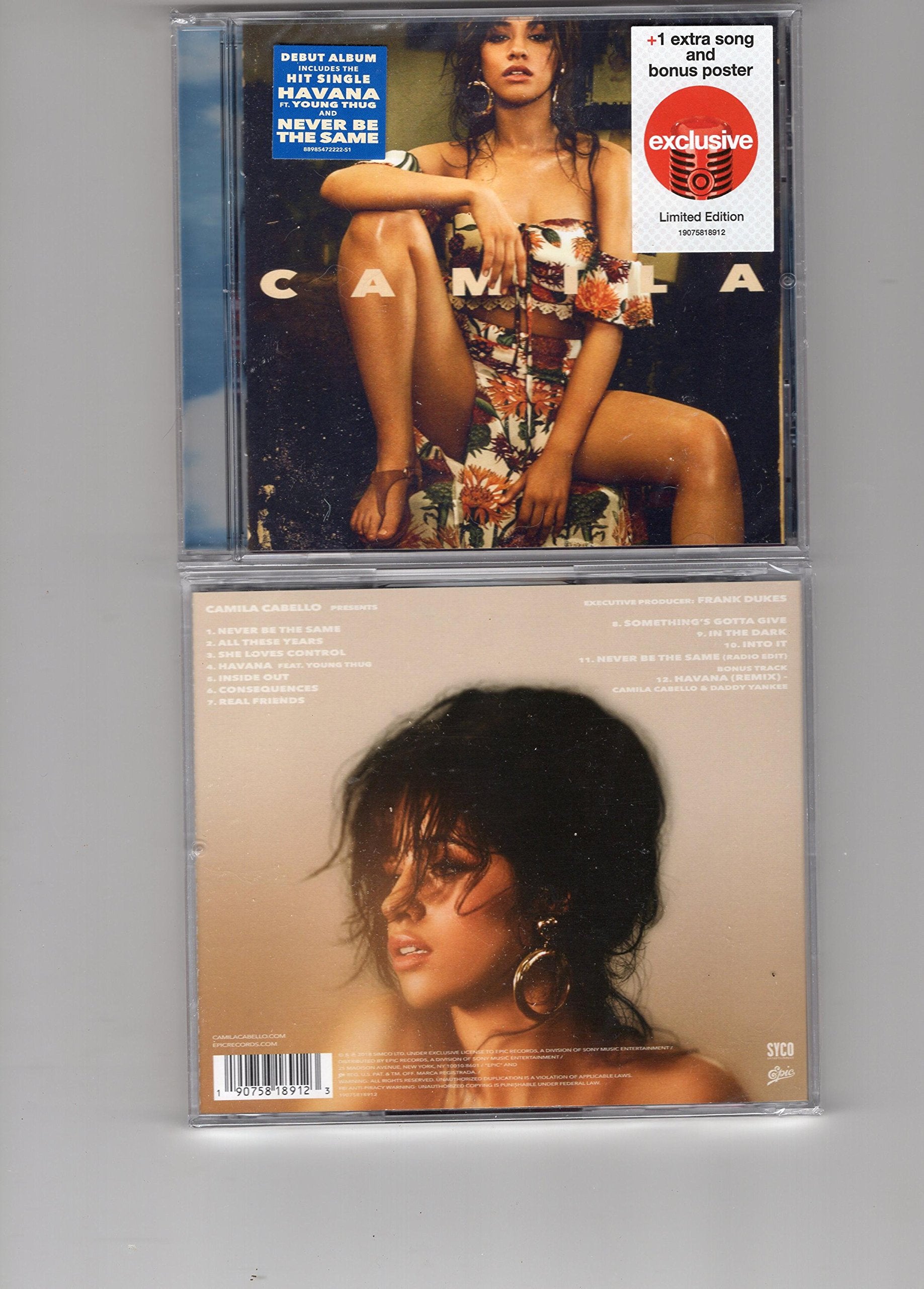 CAMILA **BONUS TRACK AND BONUS POSTER** Music