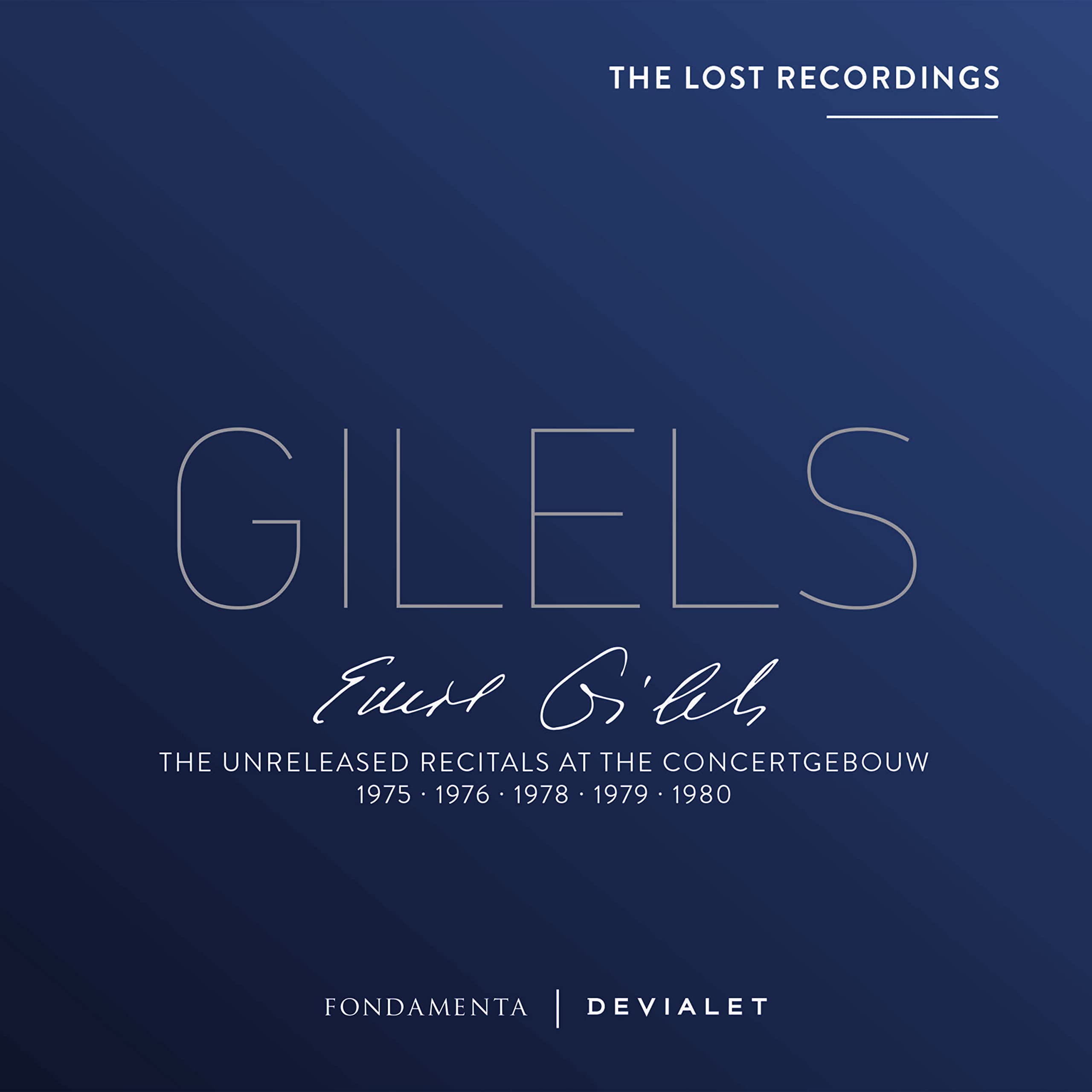 Unreleased Recitals At The Concertgebouw 1975-1980 Classical