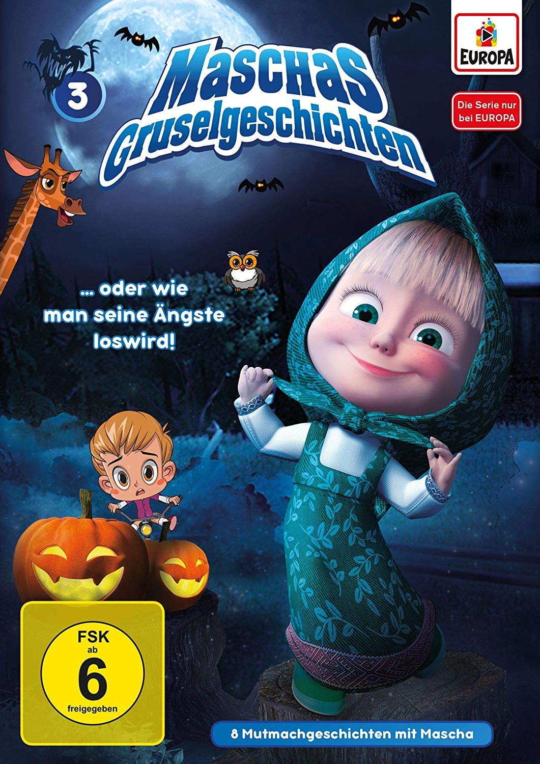 Mascha - Maschas Gruselgeschichten,1 DVD: 8 Mutmachgeschichten mit Mascha Box sets