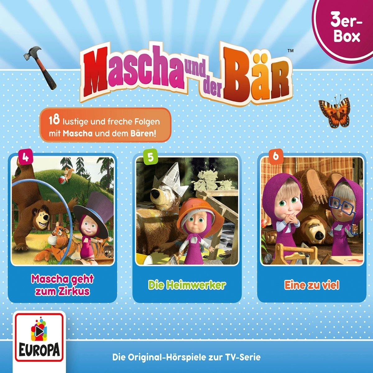 Mascha und der Bär 3er Box 02. (Folgen 4, 5, 6) Children & Young People