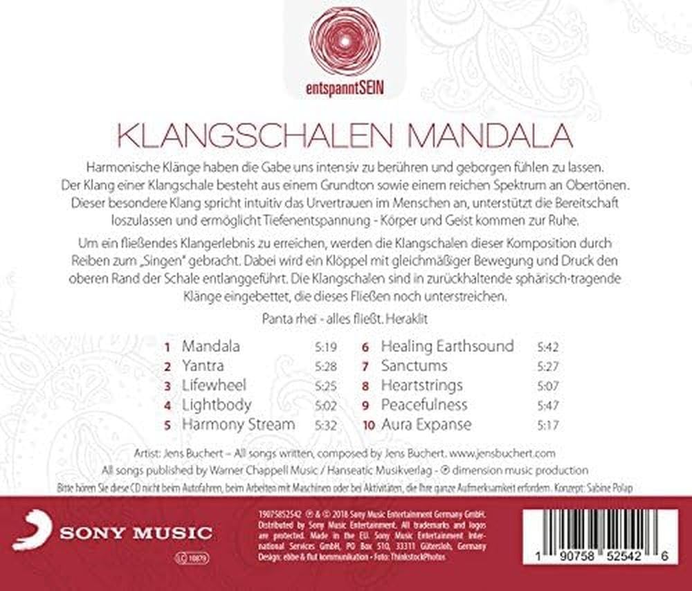 entspanntSEIN - Klangschalen Mandala (Eine Klangreise für Meditation,Entspannung & Achtsamkeit) Other music genres