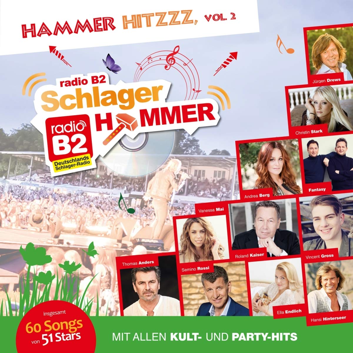 SchlagerHammer-Hammer Hitzzz,Vol.2 German Schlager & Volksmusik