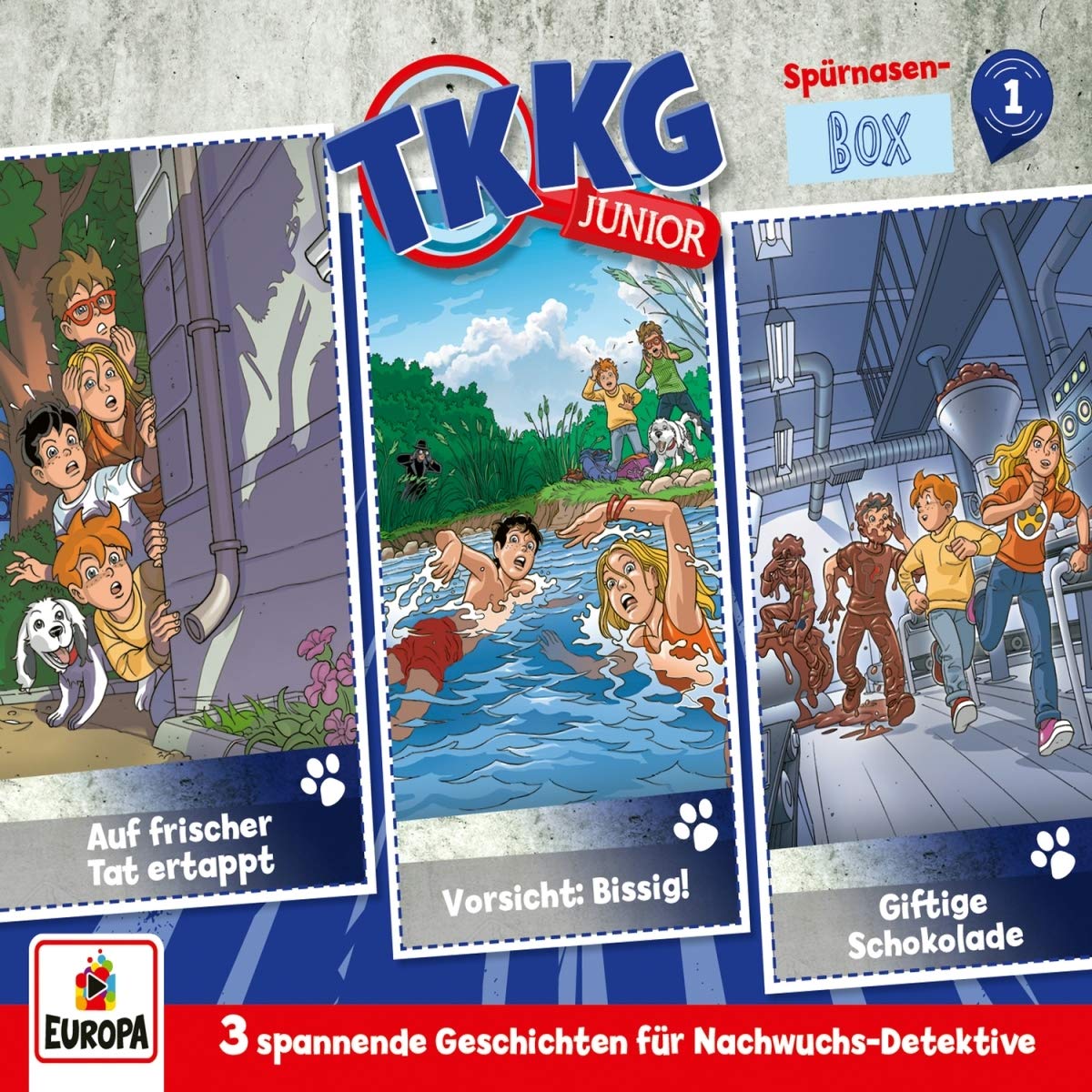 TKKG Junior 3er Box 01 Folgen 1-3 (3 Audio-CD's) Children & Young People