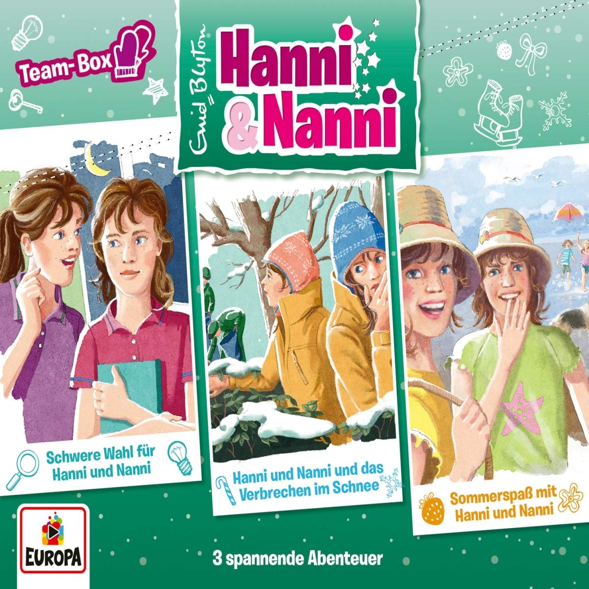 Hanni und Nanni - 3er Box 17. Teambox ( Folgen 56, 57, 58) Children & Young People Audio Books