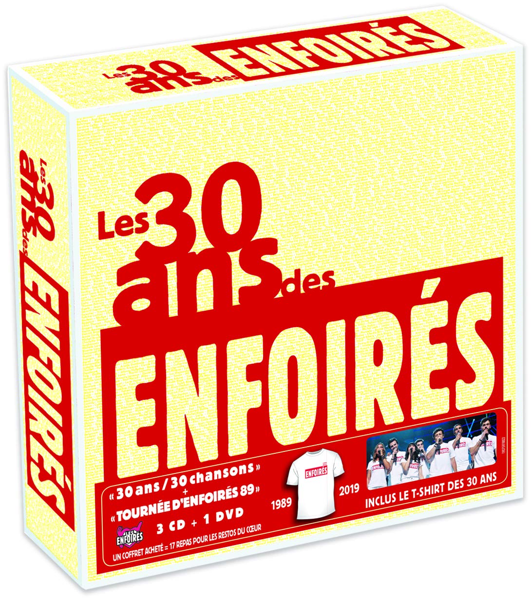 Les 30 Ans des Enfoirés 1989 2019 cd