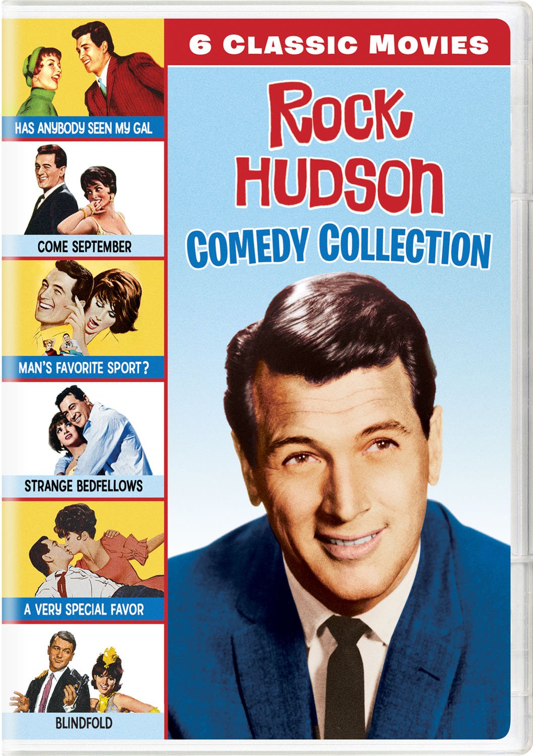 Rock Hudson Comedy Collection: 6 Classic Movies dvd