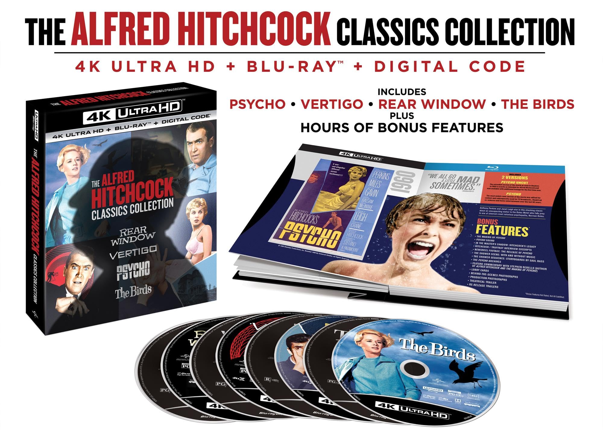 Alfred Hitchcock Classics Collection Films