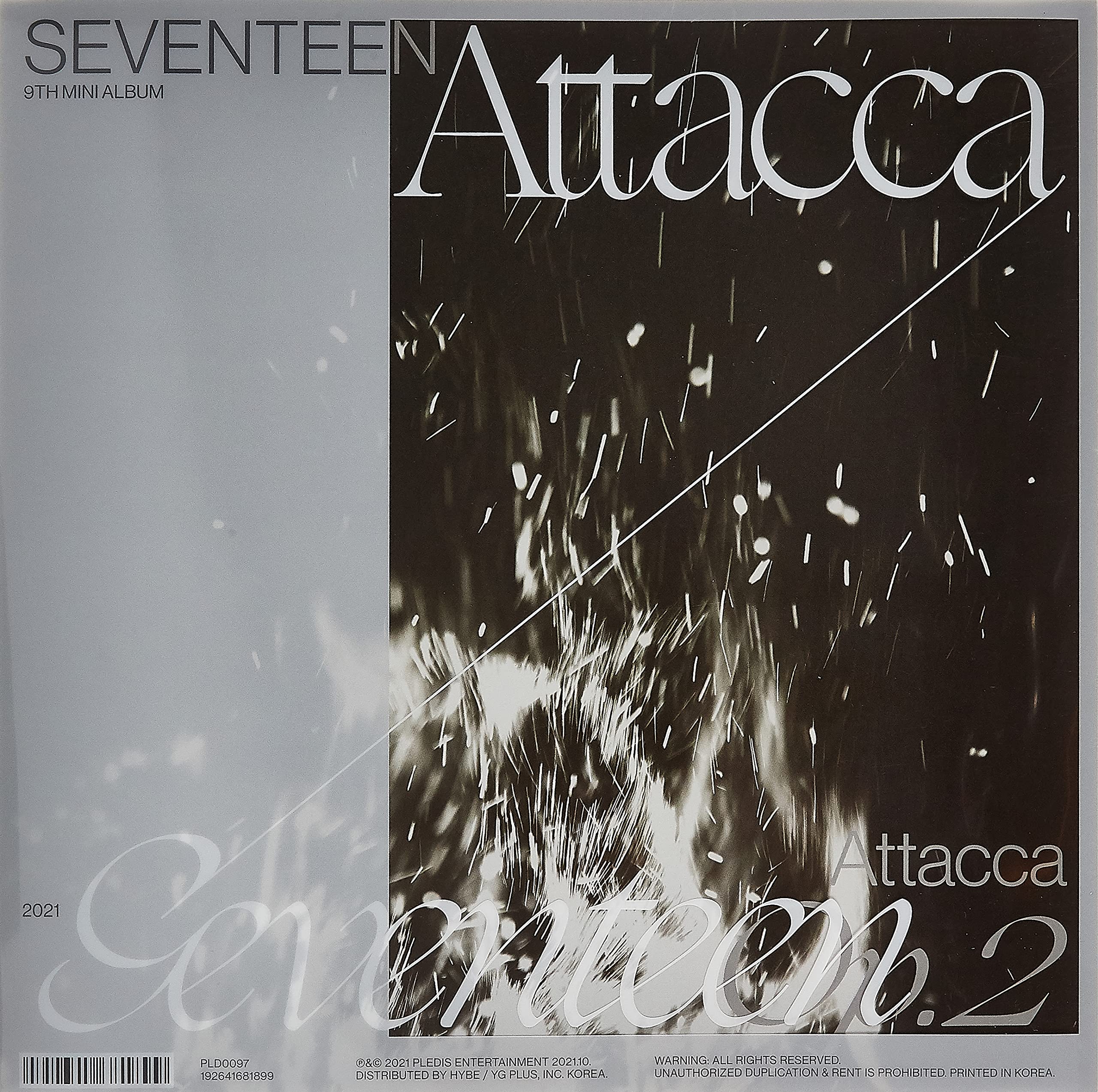 Seventeen 9th Mini Album 'Attacca' (Op.2) World Music