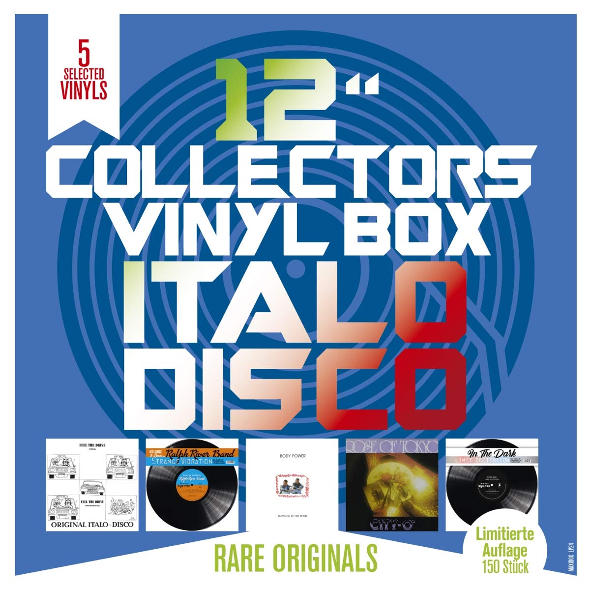 12'' Collector's Vinyl Box: Italo Disco cd