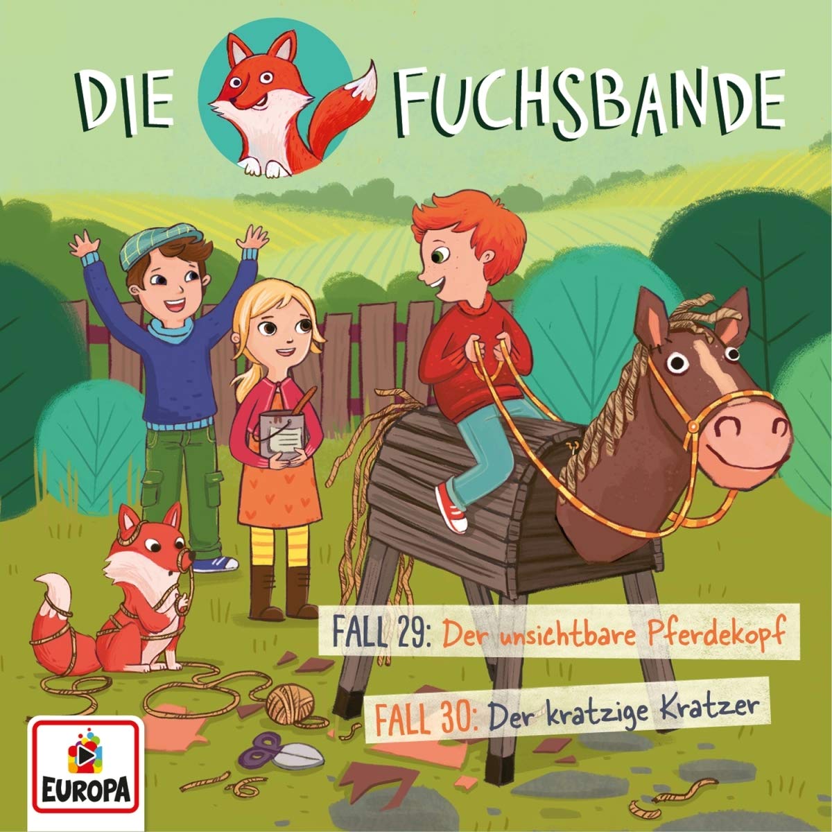 015/Fall 29: Der unsichtbare Pferdekopf / Fall 30: Der kratzige Kratzer Children & Young People