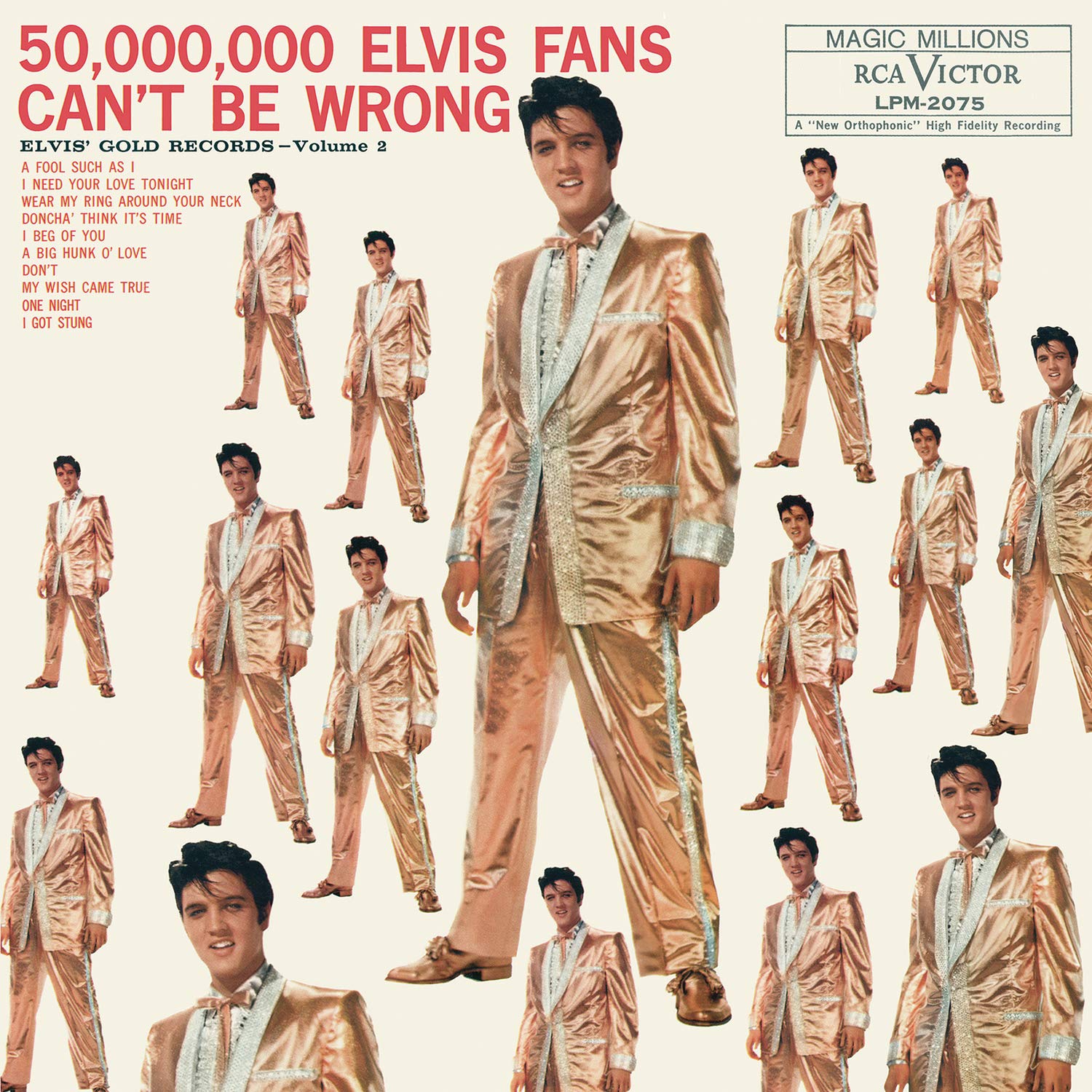 50,000,000 Elvis Fans Can'T Be Wrong: Elvis' Gold Records, Volume 2 cd