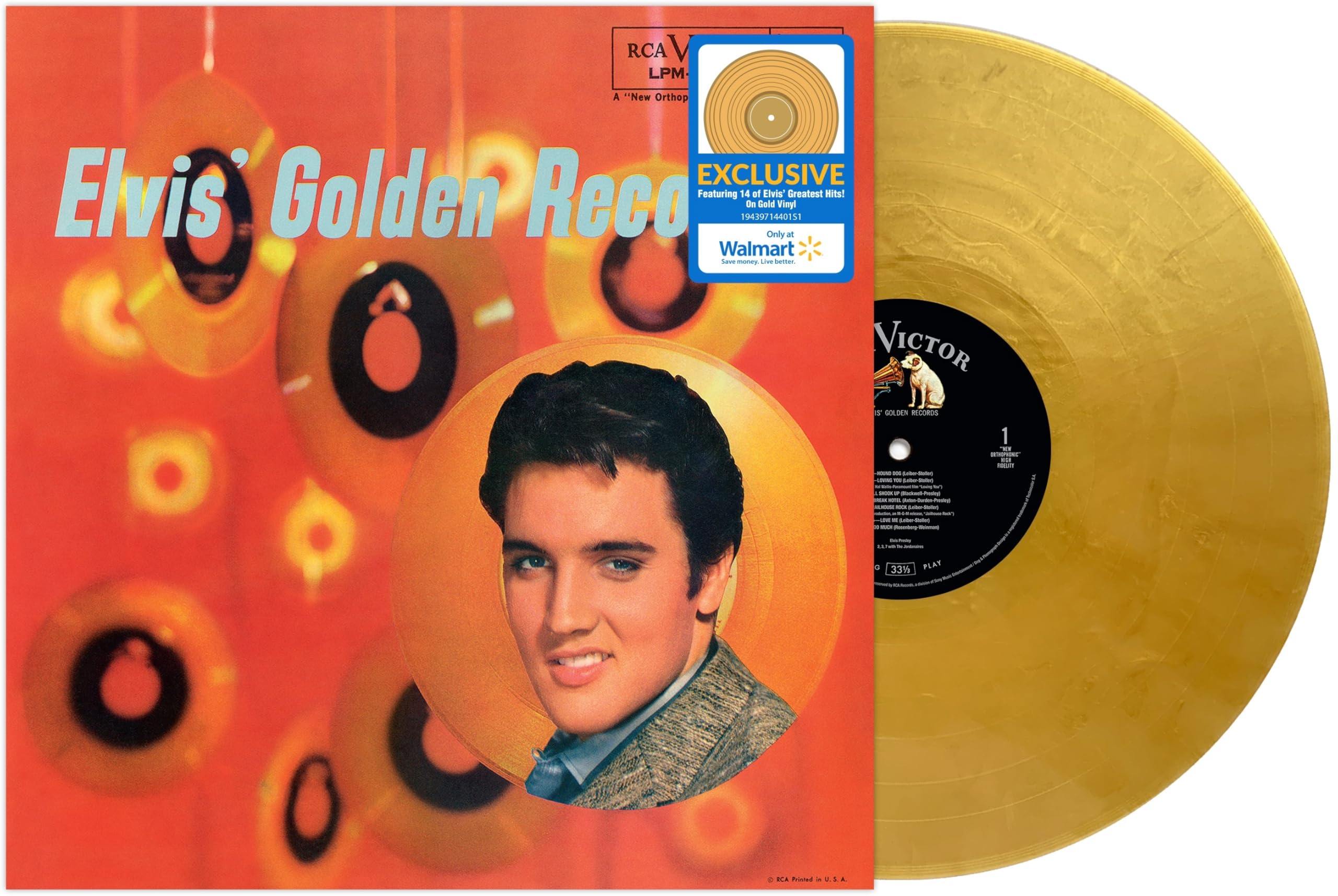 Elvis Golden Records (Walmart Exclusive) Rock