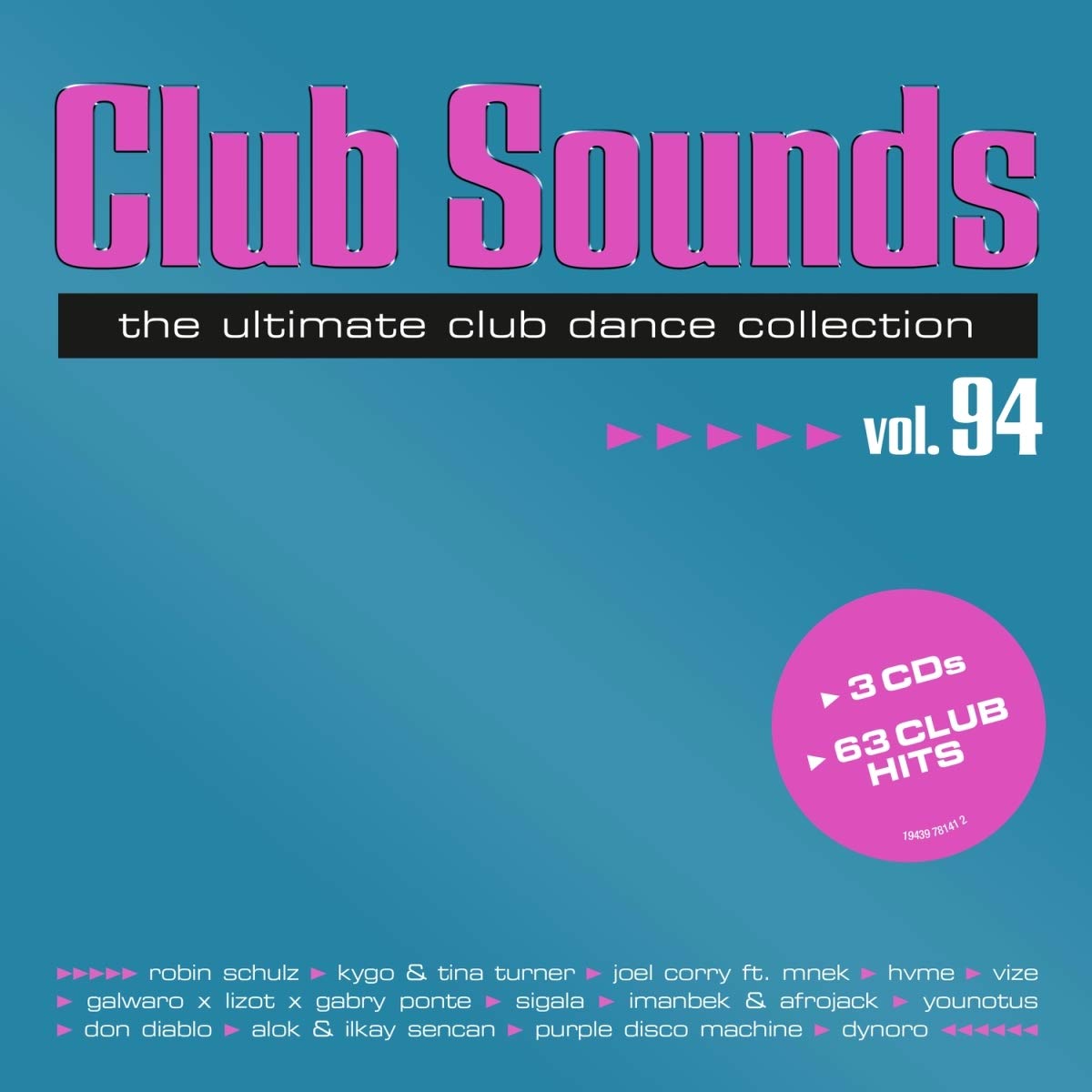 Club Sounds, Vol. 94 cd