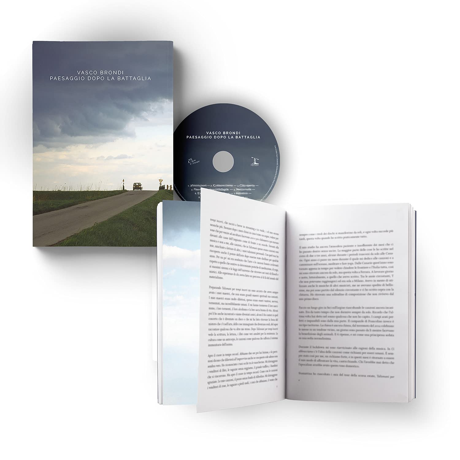 Paesaggio Dopo La Battaglia (CD + Libro. Note a Margine E Macerie) Pop