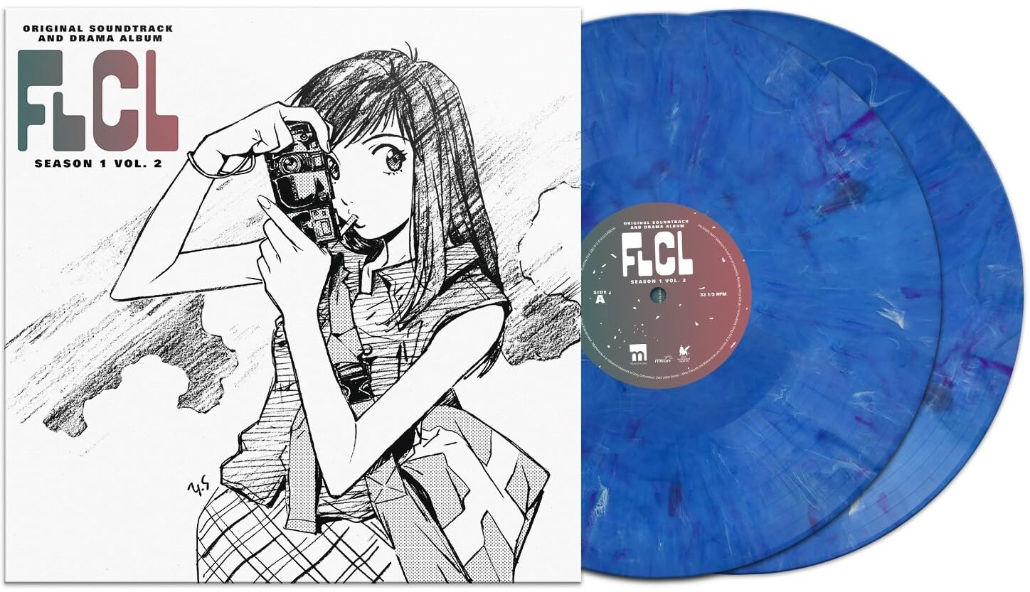 FLCL Season 1 Vol. 2 - Drama Album - Blue Vinyl Books
