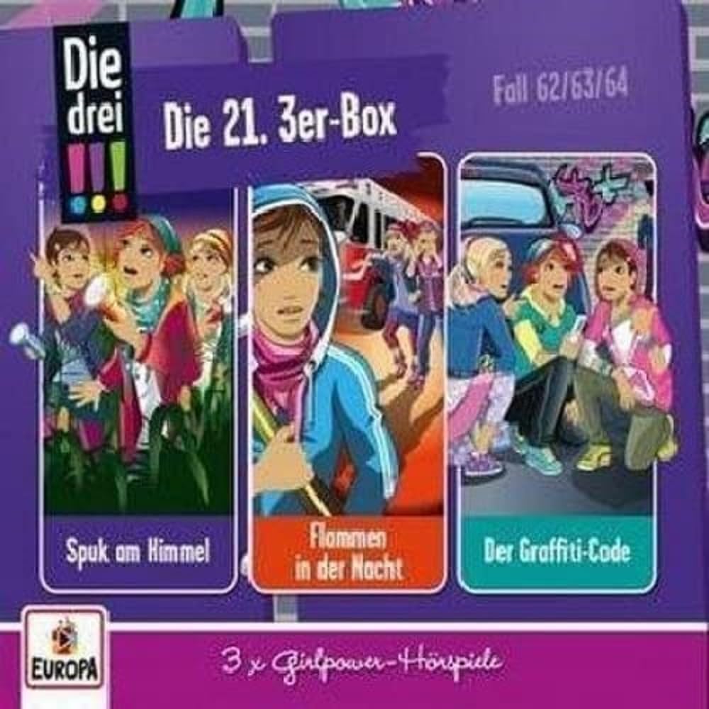 Die drei !!! - 3er Box 21. Folgen 62-64 (drei Ausrufezeichen) Board Games