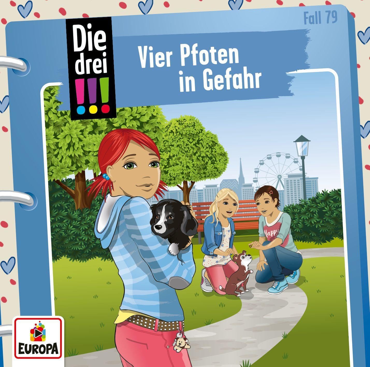 Die drei !!! 79: Vier Pfoten in Gefahr cd
