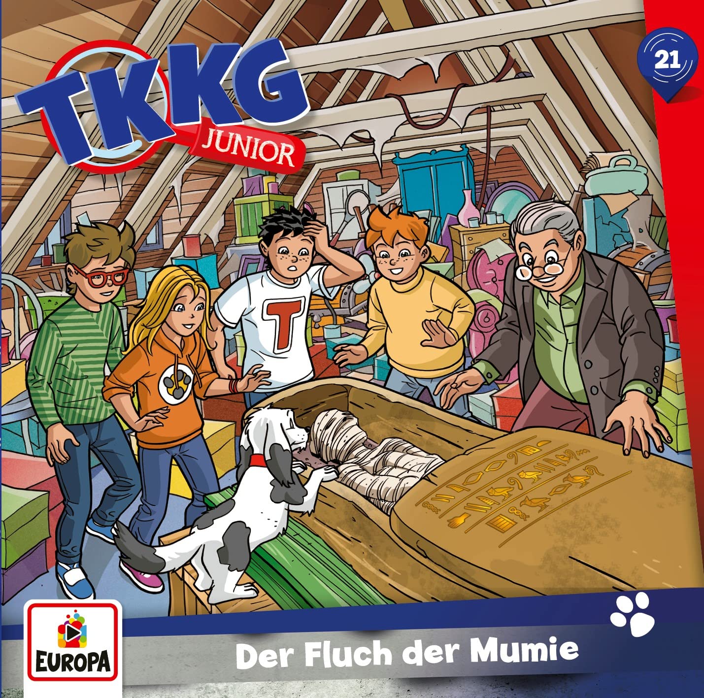 Product Image: TKKG Junior 21: Der Fluch der Mumie