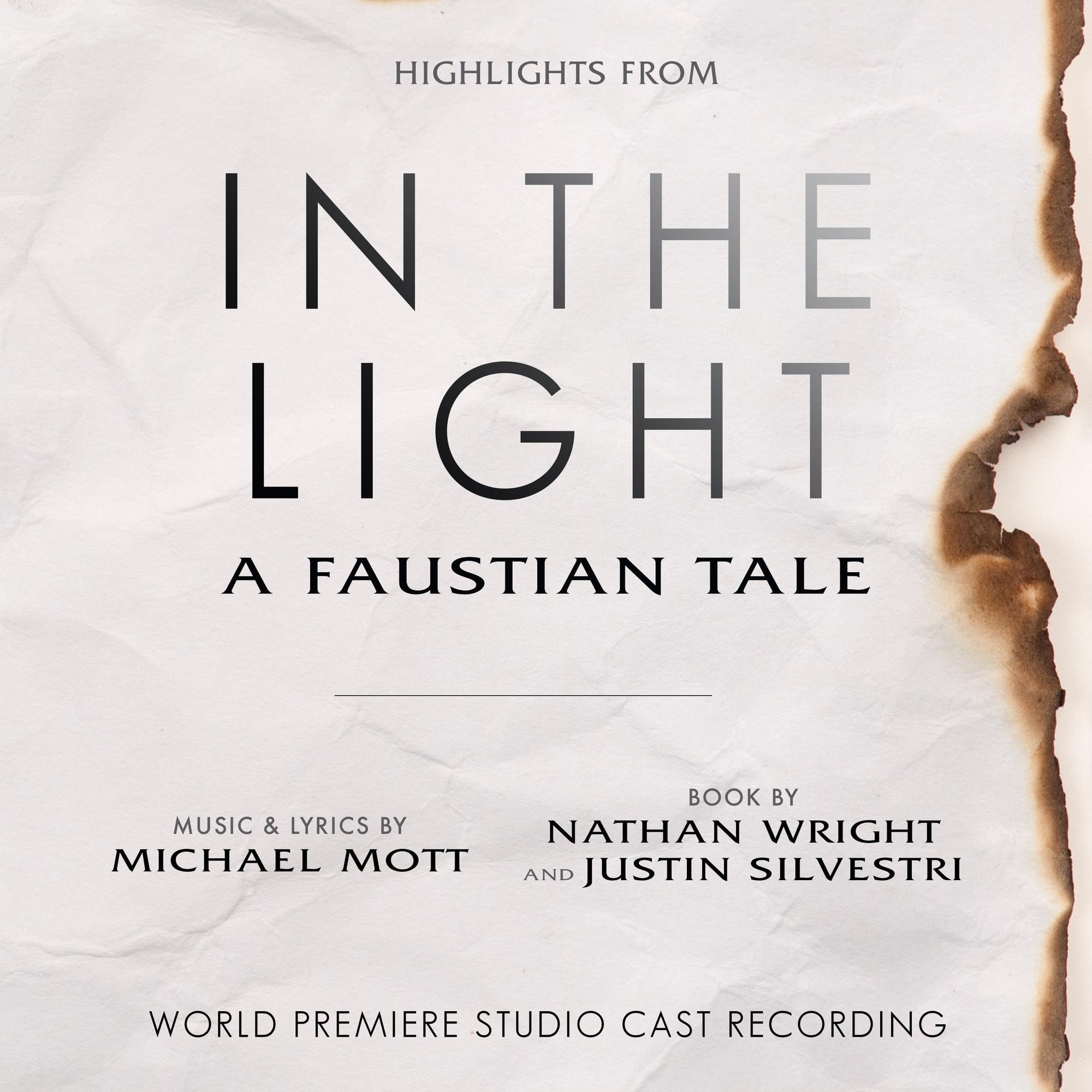 In The Light - A Faustian Tale (Highlights from the World Premiere Studio Cast Recording) Soundtracks & Musicals