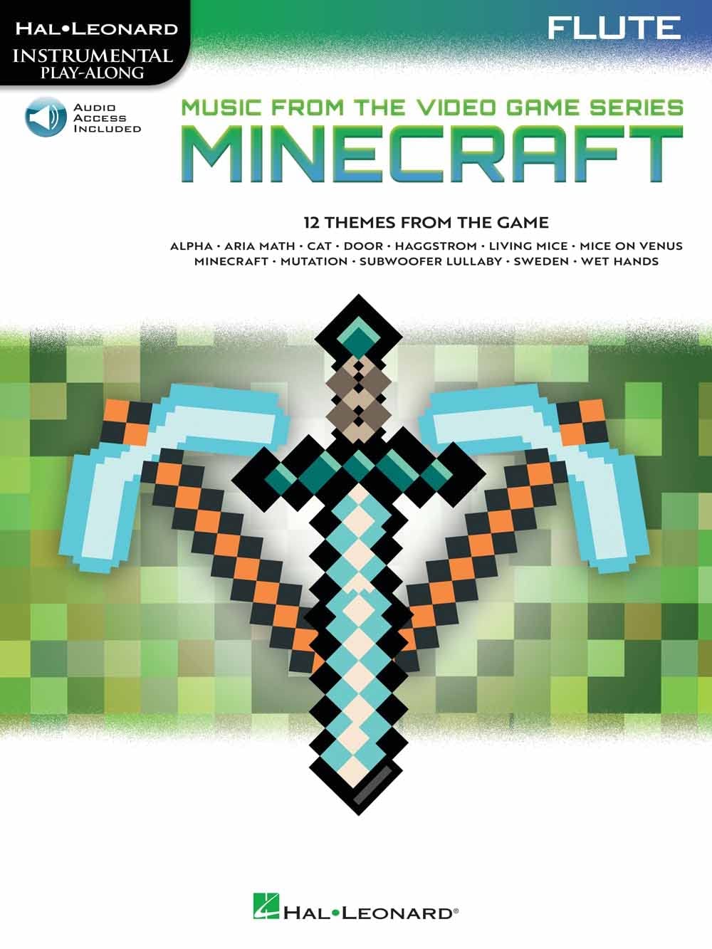 Minecraft: Music from the Video Game Series - Instrumental Play-Along for Flute (Book/Online Audio) Sheet Music