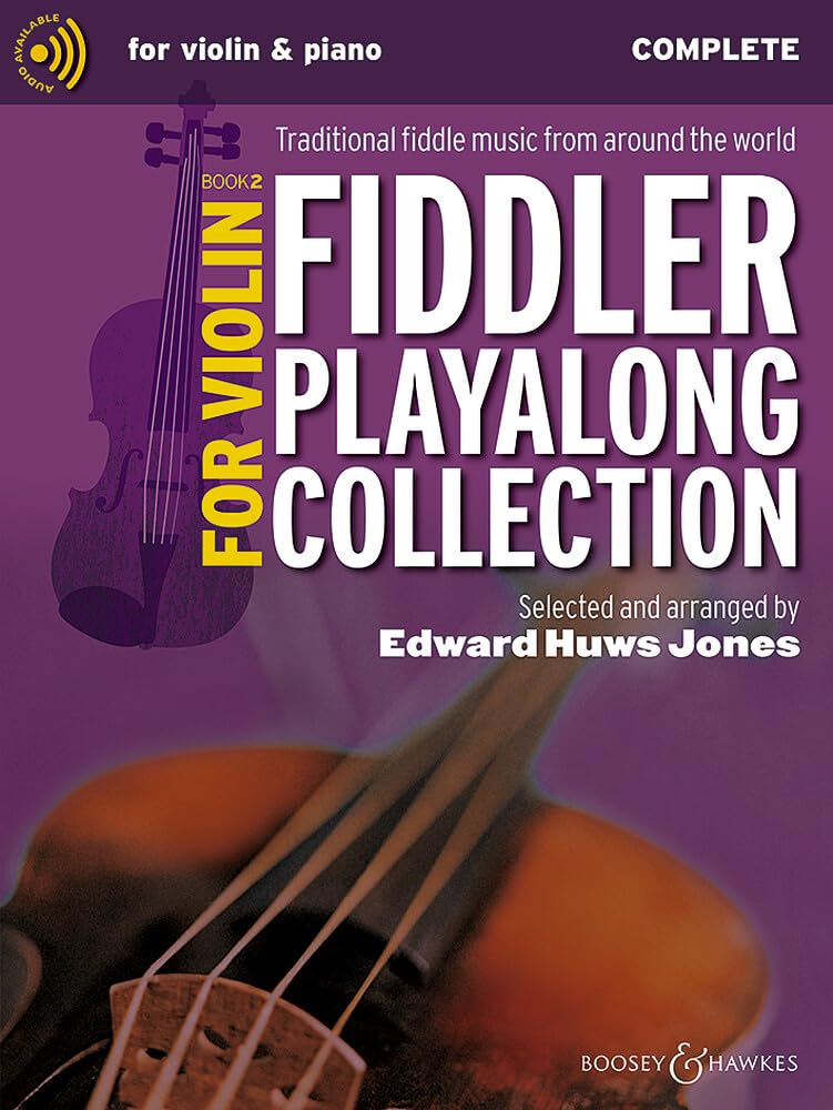 Fiddler Playalong Collection for Violin Book 2: Traditional fiddle music from around the world. Vol. 1. violin (2 violins) and piano, guitar ad libitum. book