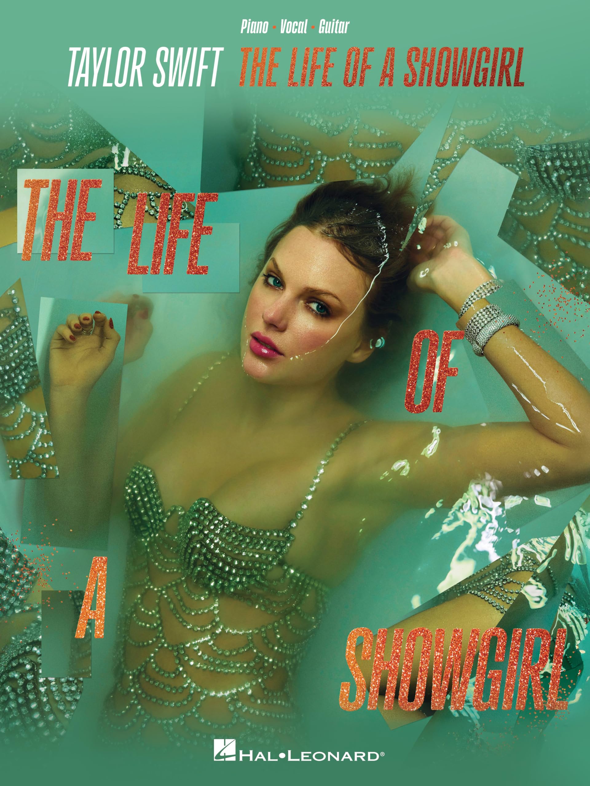 Taylor Swift - The Life of a Showgirl: All 12 Songs from the Album Arranged for Piano, Voice, and Guitar Sheet Music