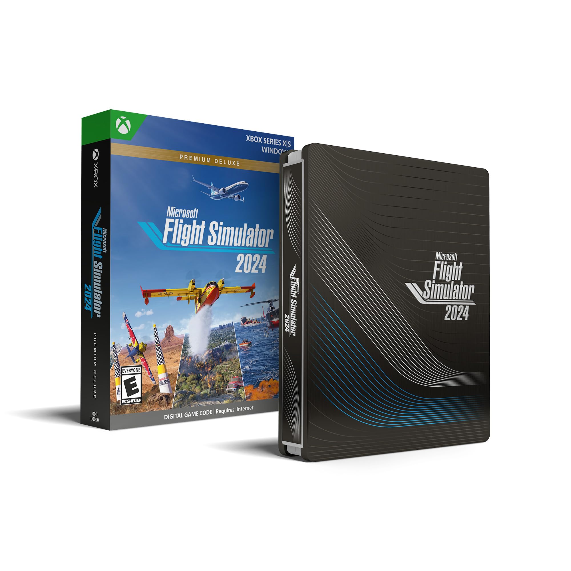 Product Image: Microsoft Flight 2024 – Premium Deluxe Edition Steelbook