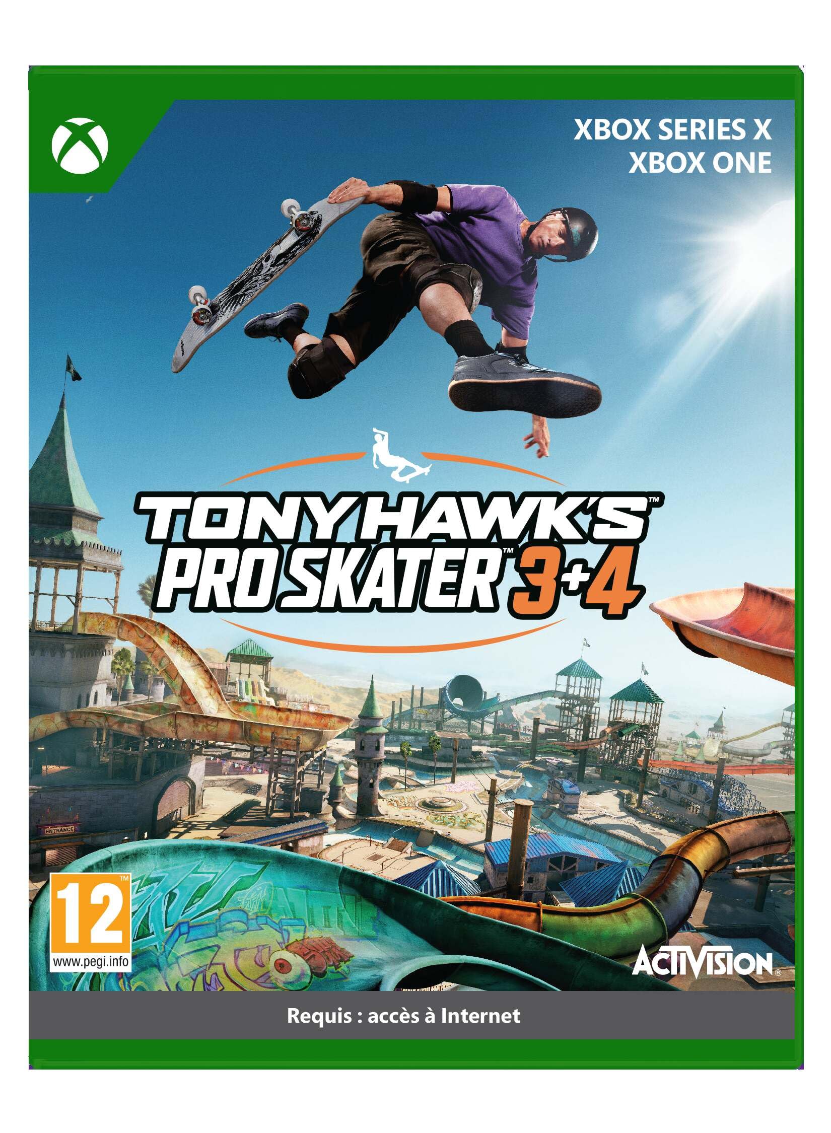 Xbox – Tony Hawk’s Pro Skater 3 + 4 – Edition Standard – Xbox Series X / Xbox One (Disque) game