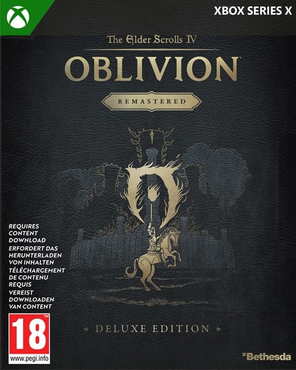 The Elder Scrolls IV Oblivion Remastered (Deluxe Edition - 100% Uncut) (Xbox Series X) Xbox One